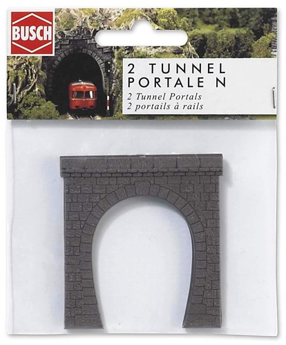 Tunnel portals n gauge - tunnel,