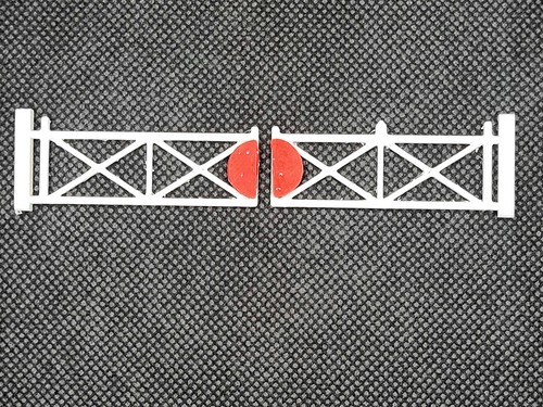 Level crossing gates - level, (2