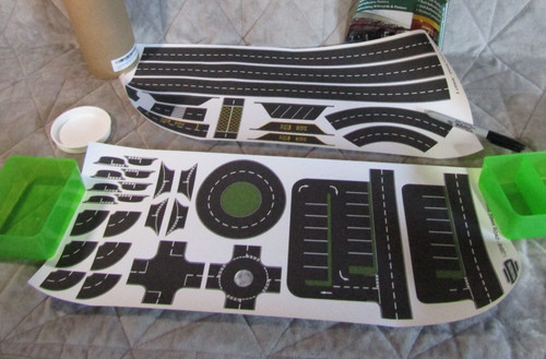 Trackside signs road layout - trackside,